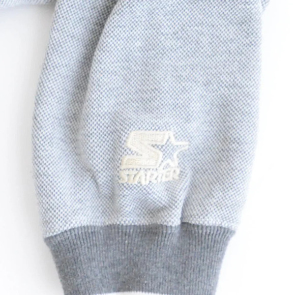 Vintage 80's Starter NBA Chicago Bulls Grey Crew Neck Sweater XXL - Picture 7 of 13